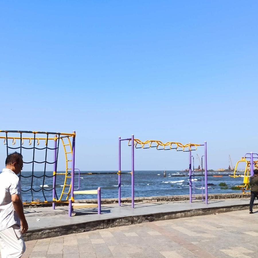 Cozy Private Ac Studio By The Sea Bandstand Bandra W Mumbai Nr Taj Lands End Apartment Екстериор снимка