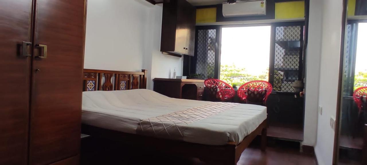Cozy Private Ac Studio By The Sea Bandstand Bandra W Mumbai Nr Taj Lands End Apartment Екстериор снимка